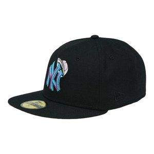 New Era New York Yankees 2000 WS 59FIFTY Fitted Hat Pink UV